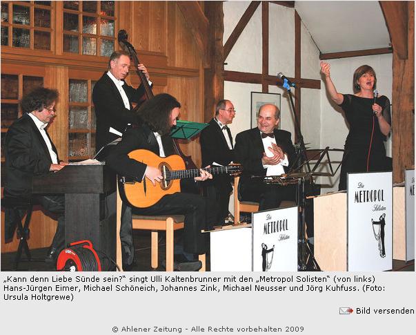 Musik, in der Geschichte mitswingt - Ahlener Zeitung 16.11.08